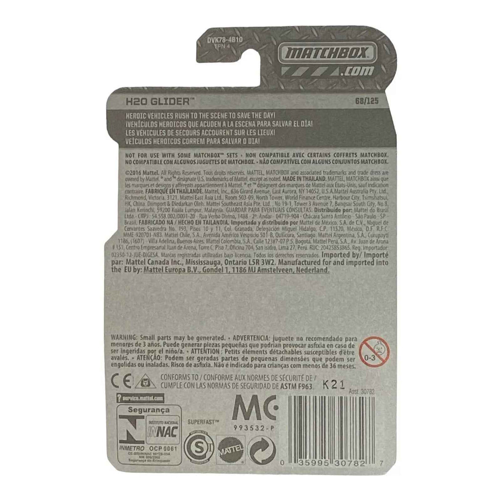 Matchbox H2O Glider | Matchbox Series 68/125