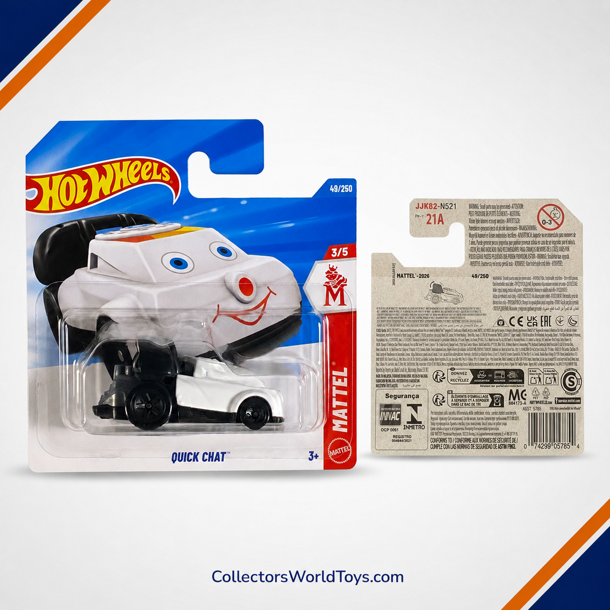 Hot Wheels Quick Chat | Mattel Series 3/5