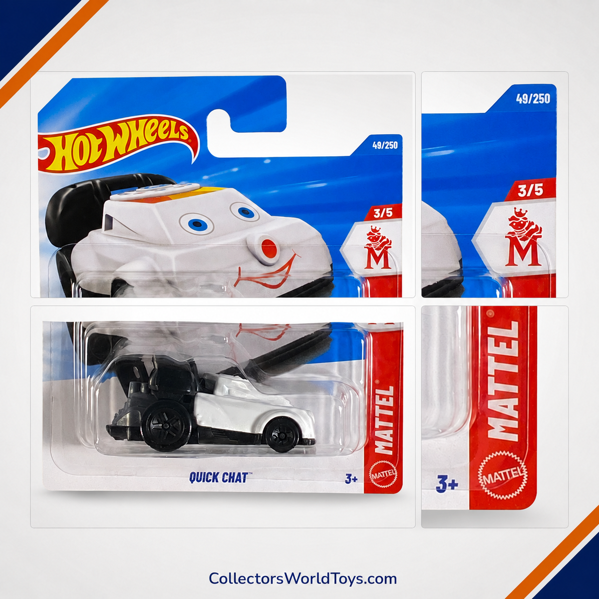 Hot Wheels Quick Chat | Mattel Series 3/5