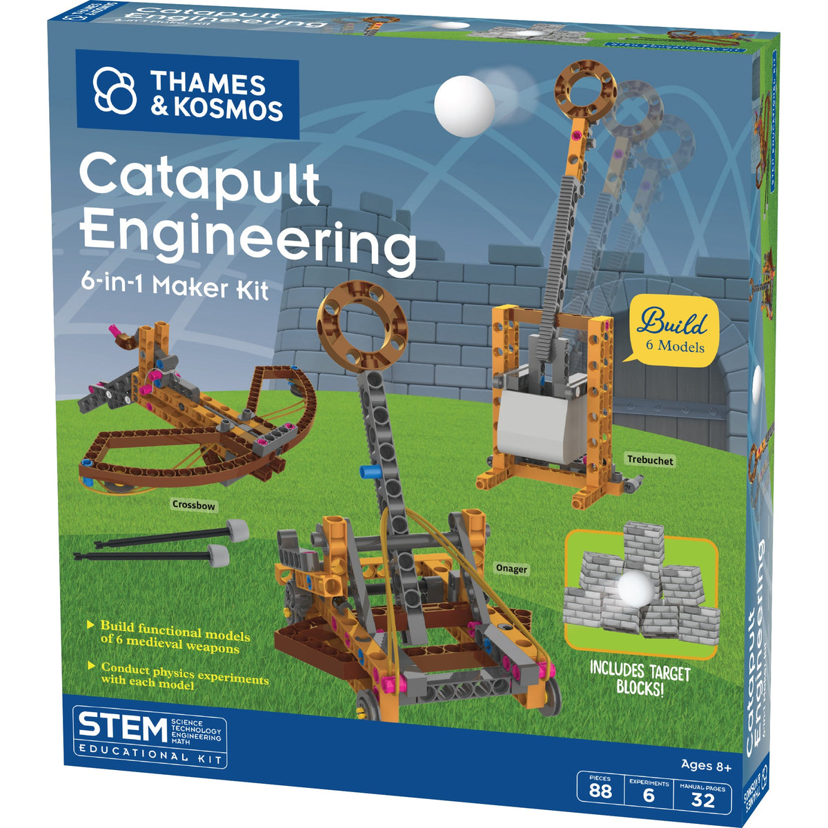 Catapult Engineering: 6-in-1 Maker  Kit