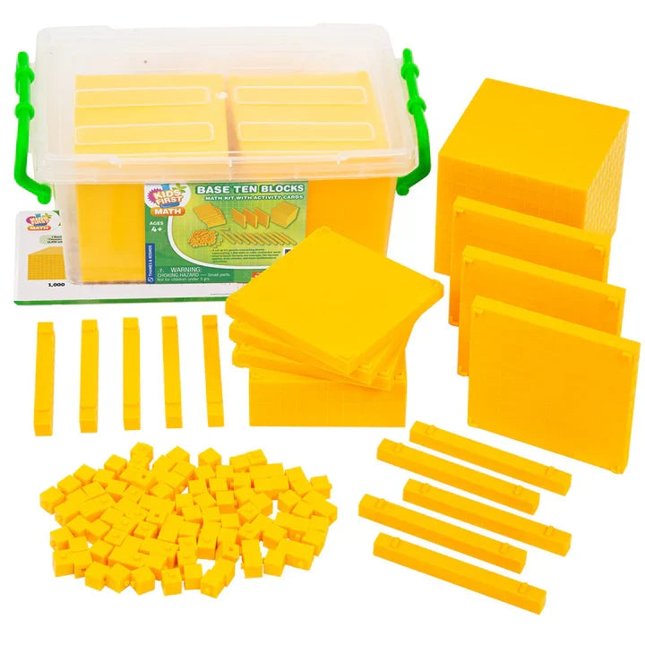 Kids First Math: Base Ten Blocks Math Kit