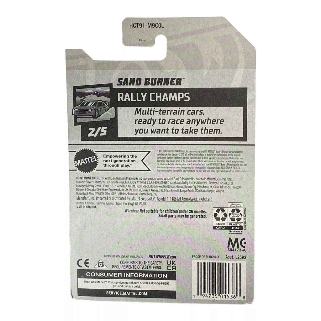 Hot Wheels Sand Burner | Rally Champs Series 2/5