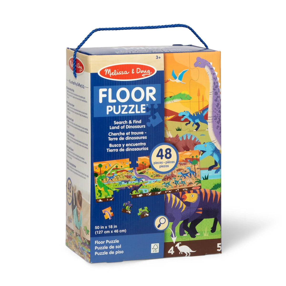 Land of Dinosaurs 48pc Floor Puzzle