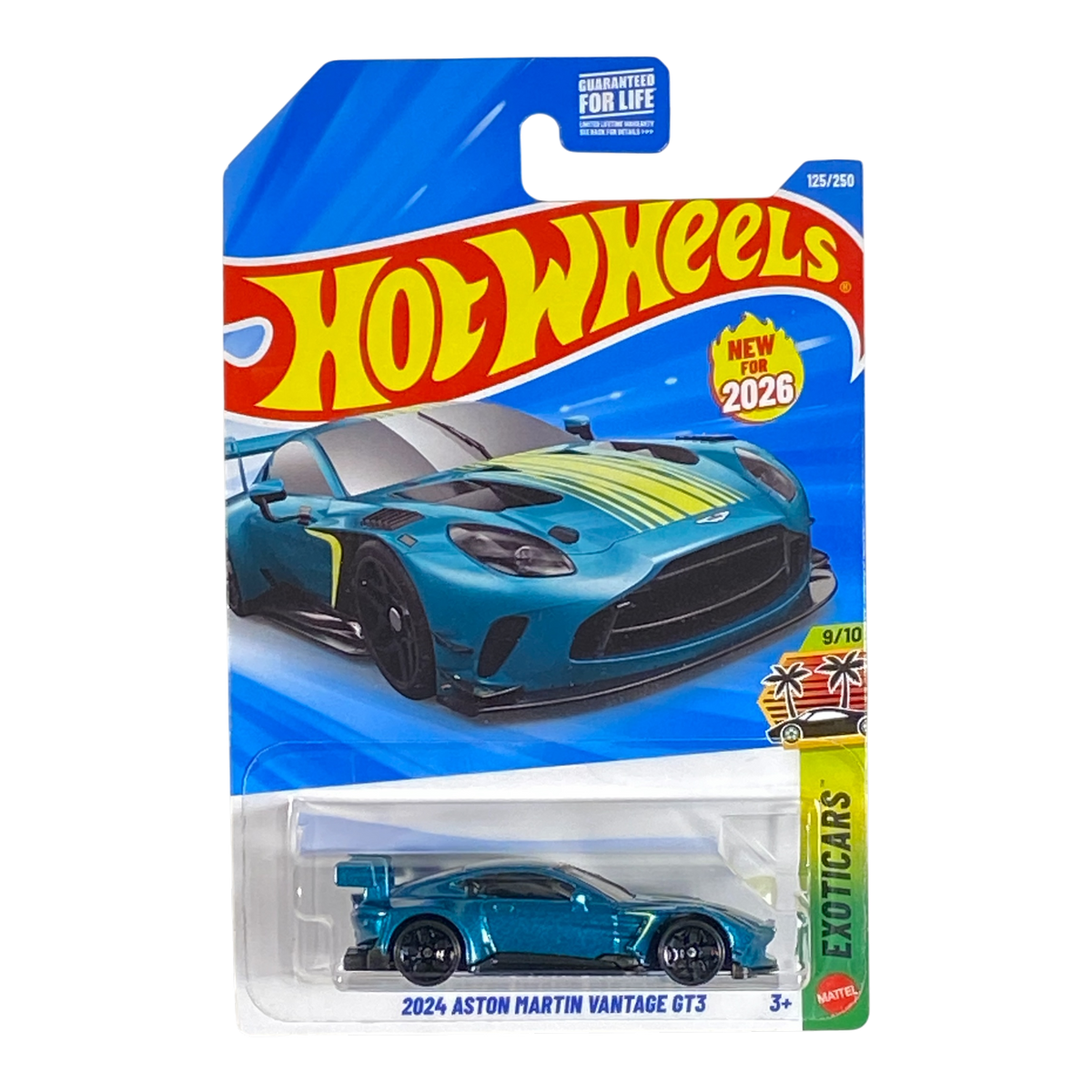 Hot Wheels 2024 Aston Martin Vantage GT3 | Exoticars Series 9/10