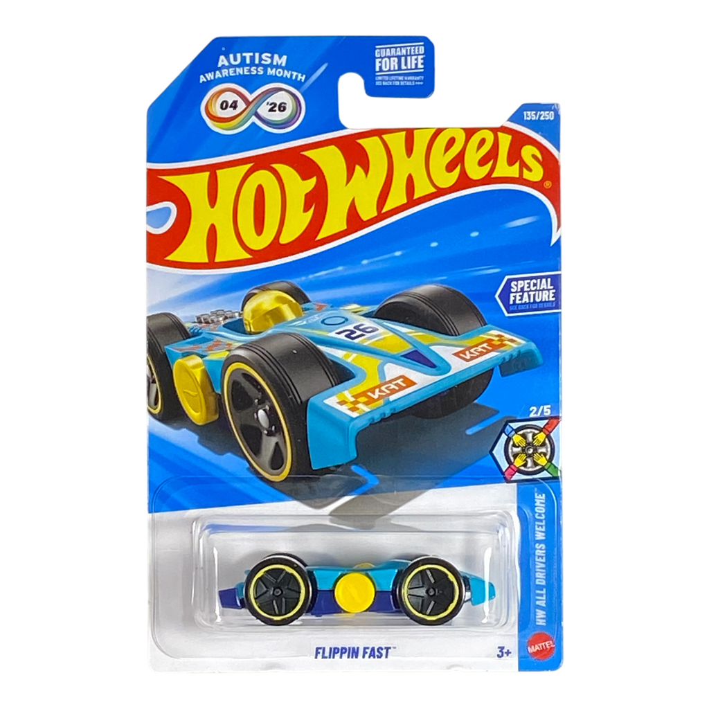 Hot Wheels Flippin Fast (Autism Awareness Month) | All Drivers Welcome Series 2/5