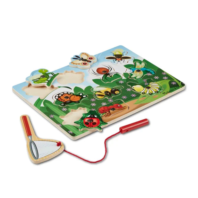 Bug-Catching Magnetic Puzzle Game - 11 Pieces