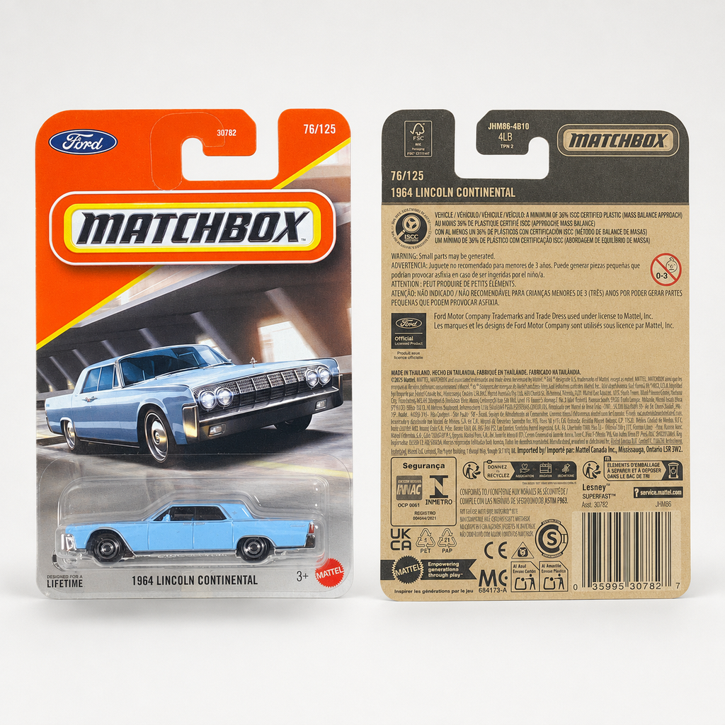 Matchbox 1964 Lincoln Continental | 2026 Matchbox Series 76/125