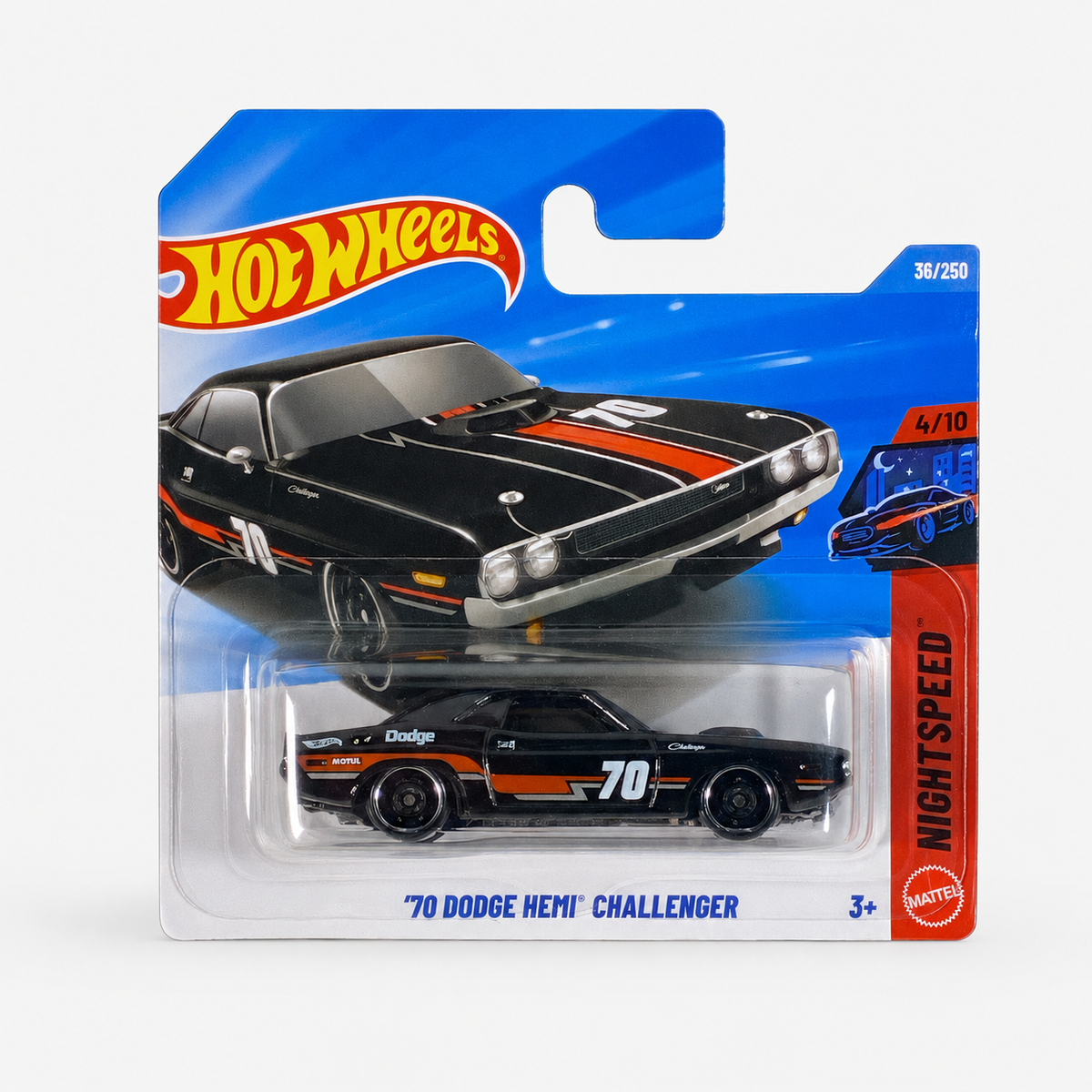 Hot Wheels '70 Dodge Hemi Challenger | Nightspeed Series 4/10