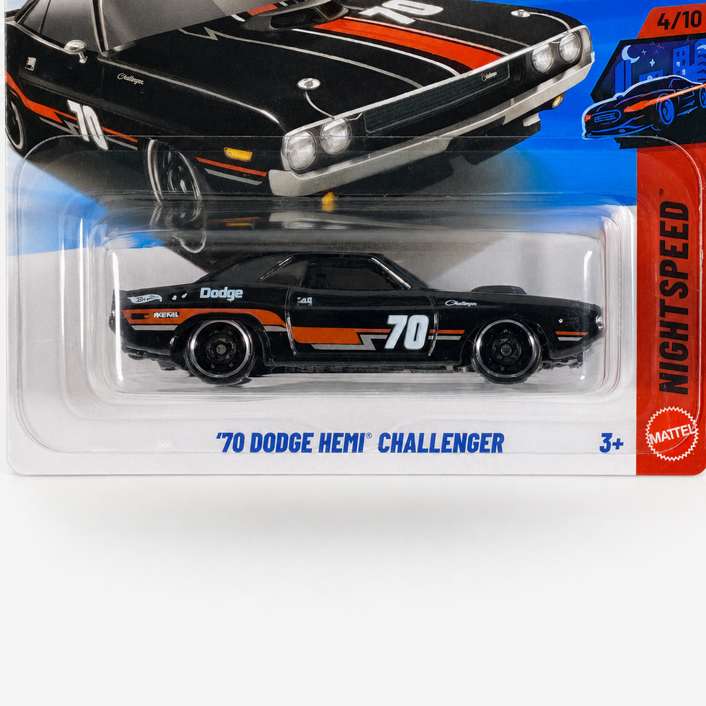 Hot Wheels '70 Dodge Hemi Challenger | Nightspeed Series 4/10