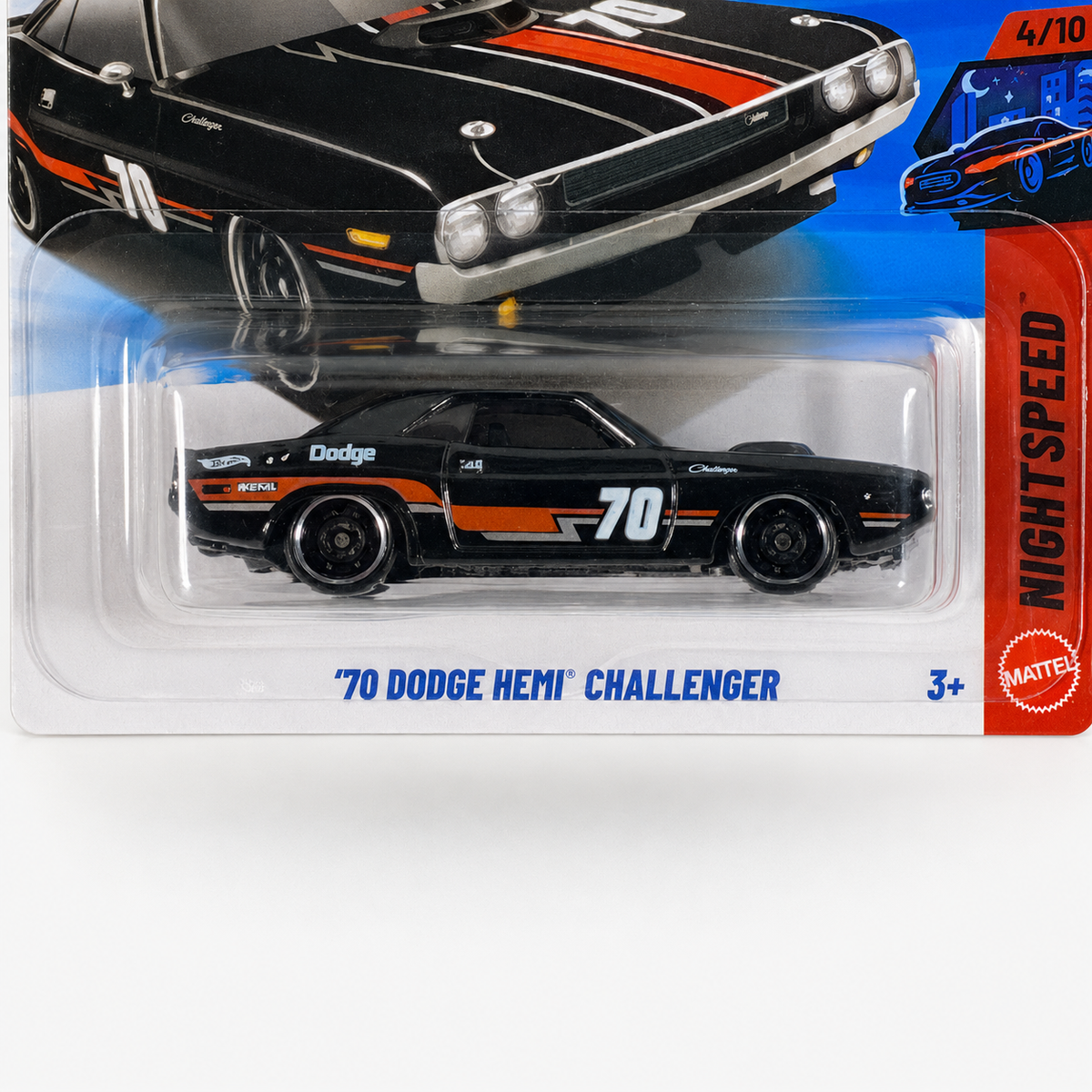 Hot Wheels '70 Dodge Hemi Challenger | Nightspeed Series 4/10