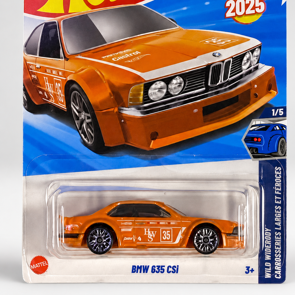 Hot Wheels BMW 635 CSi | Wild Widebody Series 1/5