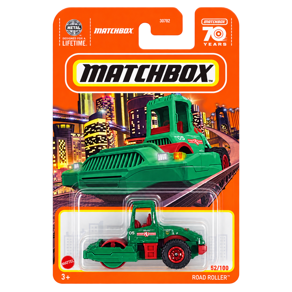 Matchbox Road Roller | Matchbox 70 Years Series 52/100