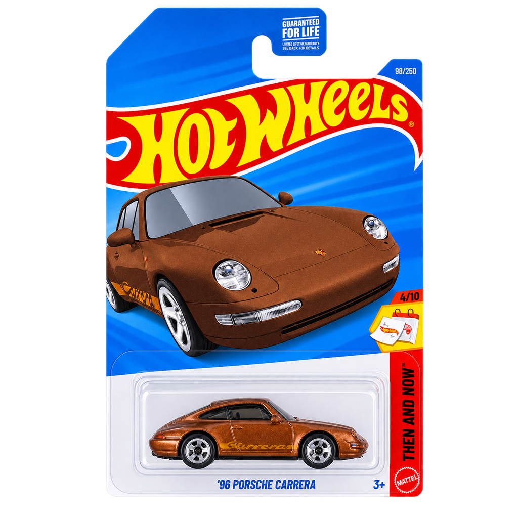 Hot Wheels ’96 Porsche Carrera | Then and Now Series 4/10