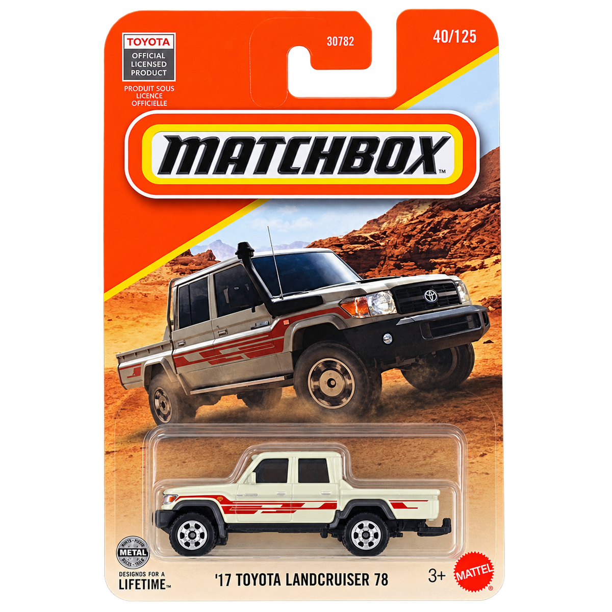 Matchbox '17 Toyota Landcruiser 78 | 2026 Matchbox Series 40/125