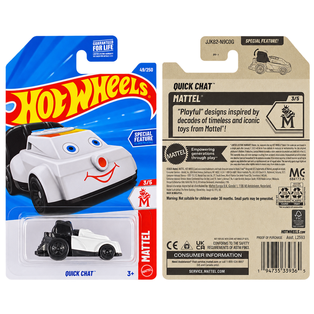 Hot Wheels Quick Chat | Mattel Series 3/5