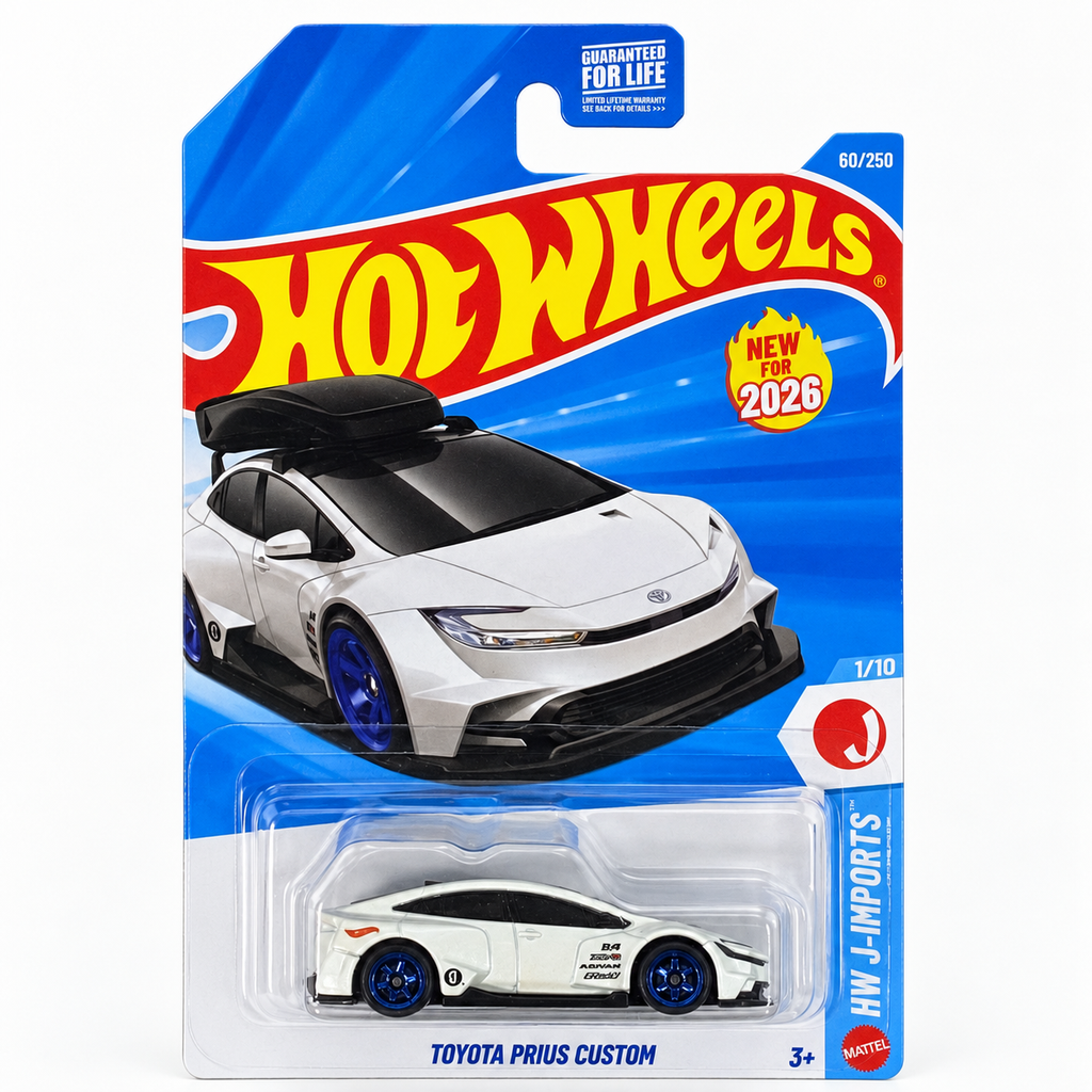 Hot Wheels Toyota Prius Custom | J-Imports Series 1/10