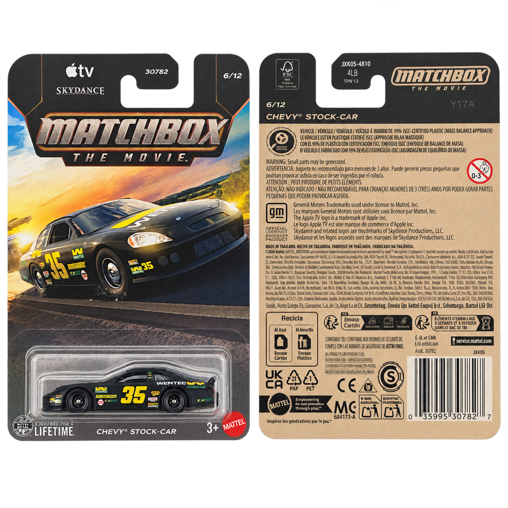 Matchbox Chevy Stock Car | Matchbox The Movie Series 6/12