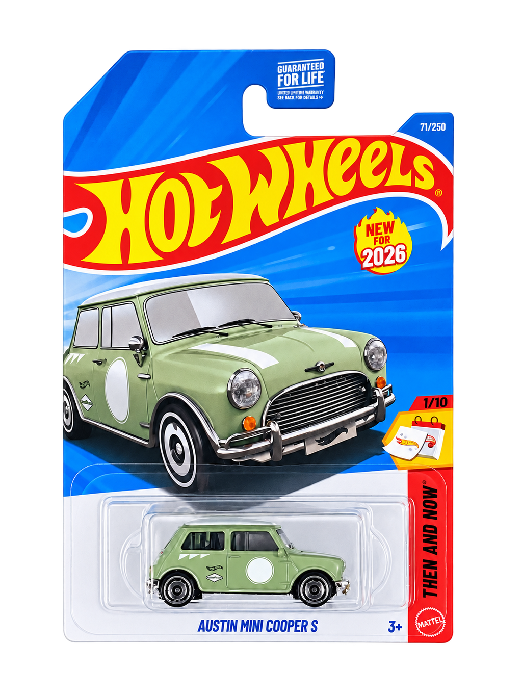 Hot Wheels Austin Mini Cooper S | Then and Now Series 1/10
