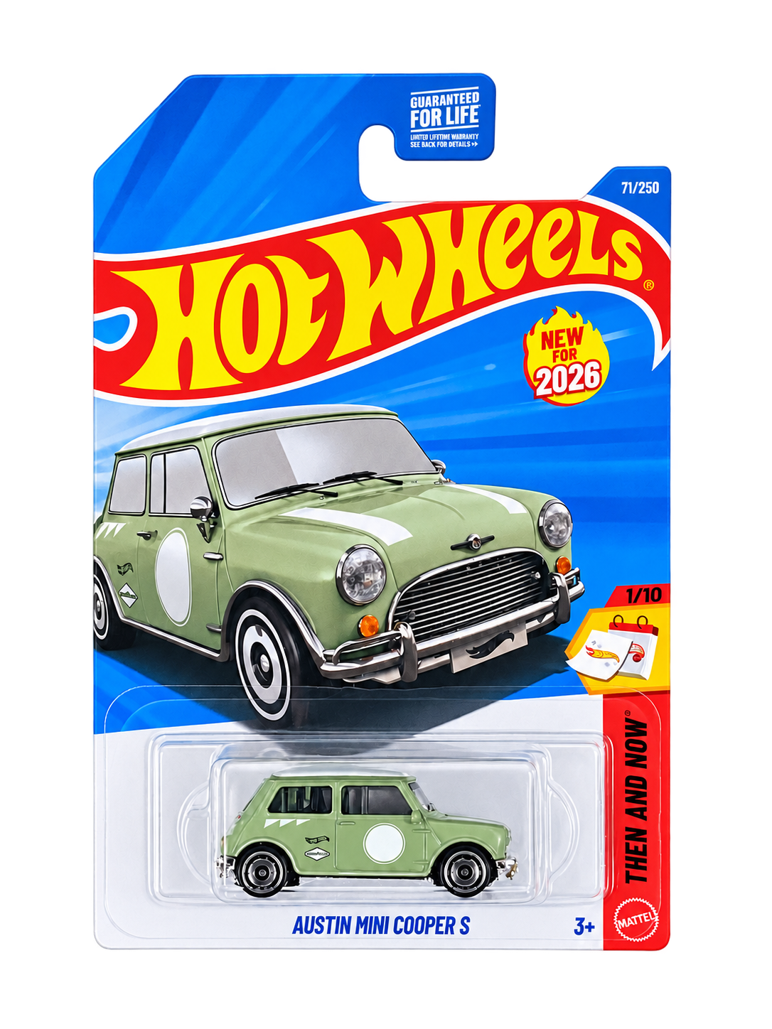 Hot Wheels Austin Mini Cooper S | Then and Now Series 1/10