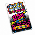 Grand Opening Arcade 4x6 Glass Window