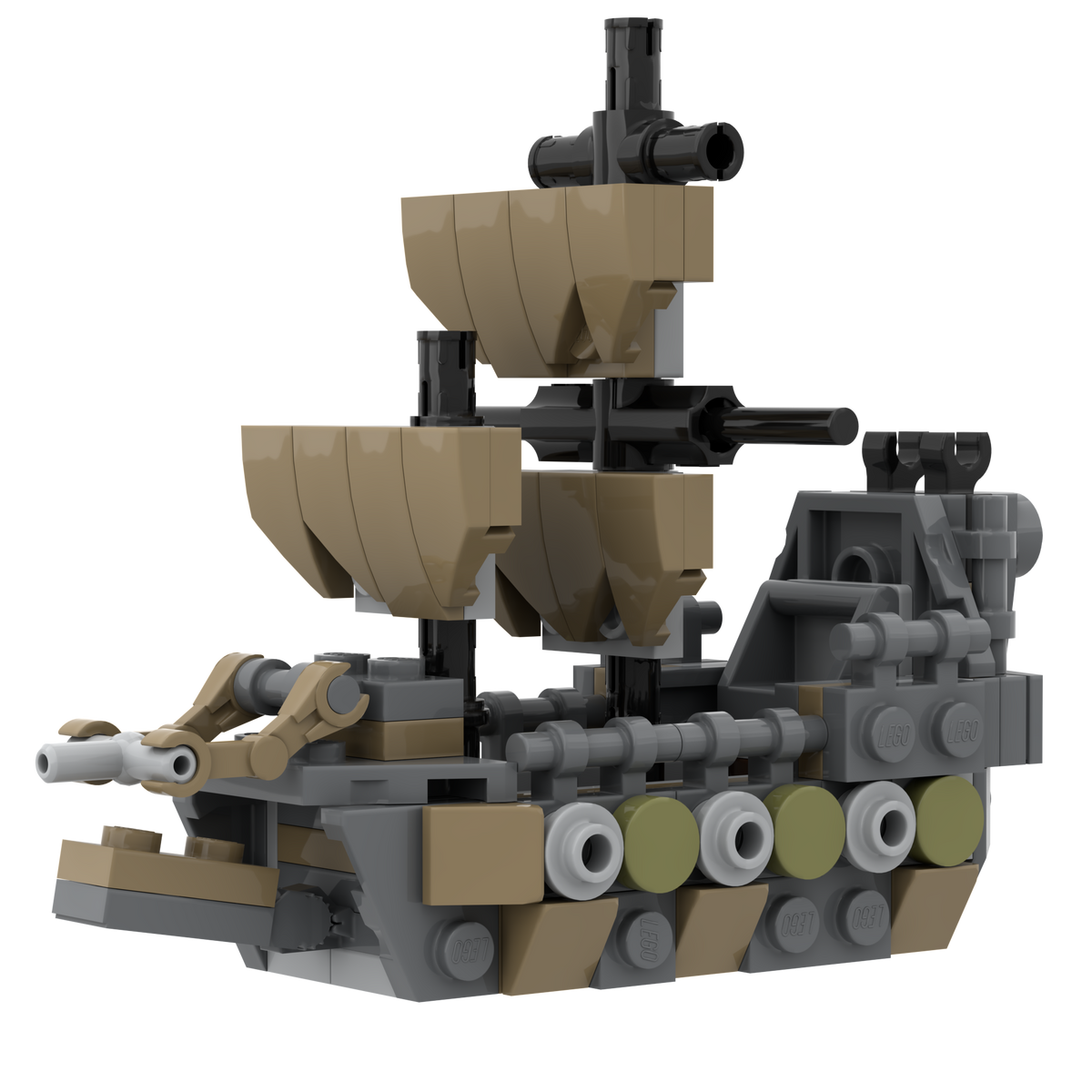 Mini The Flying Dutchman Pirate Ship