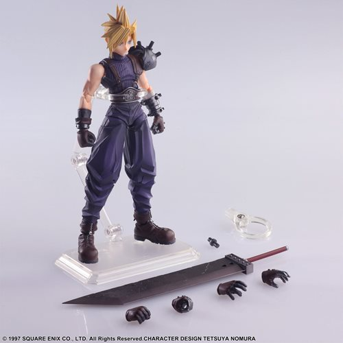 Final Fantasy VII Cloud Strife Bring Arts Action Figure