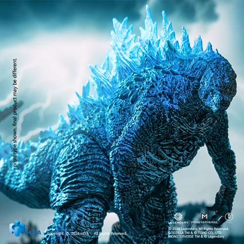 Godzilla x Kong: The New Empire Energized Godzilla Exquisite Basic Action Figure - Previews Exclusive