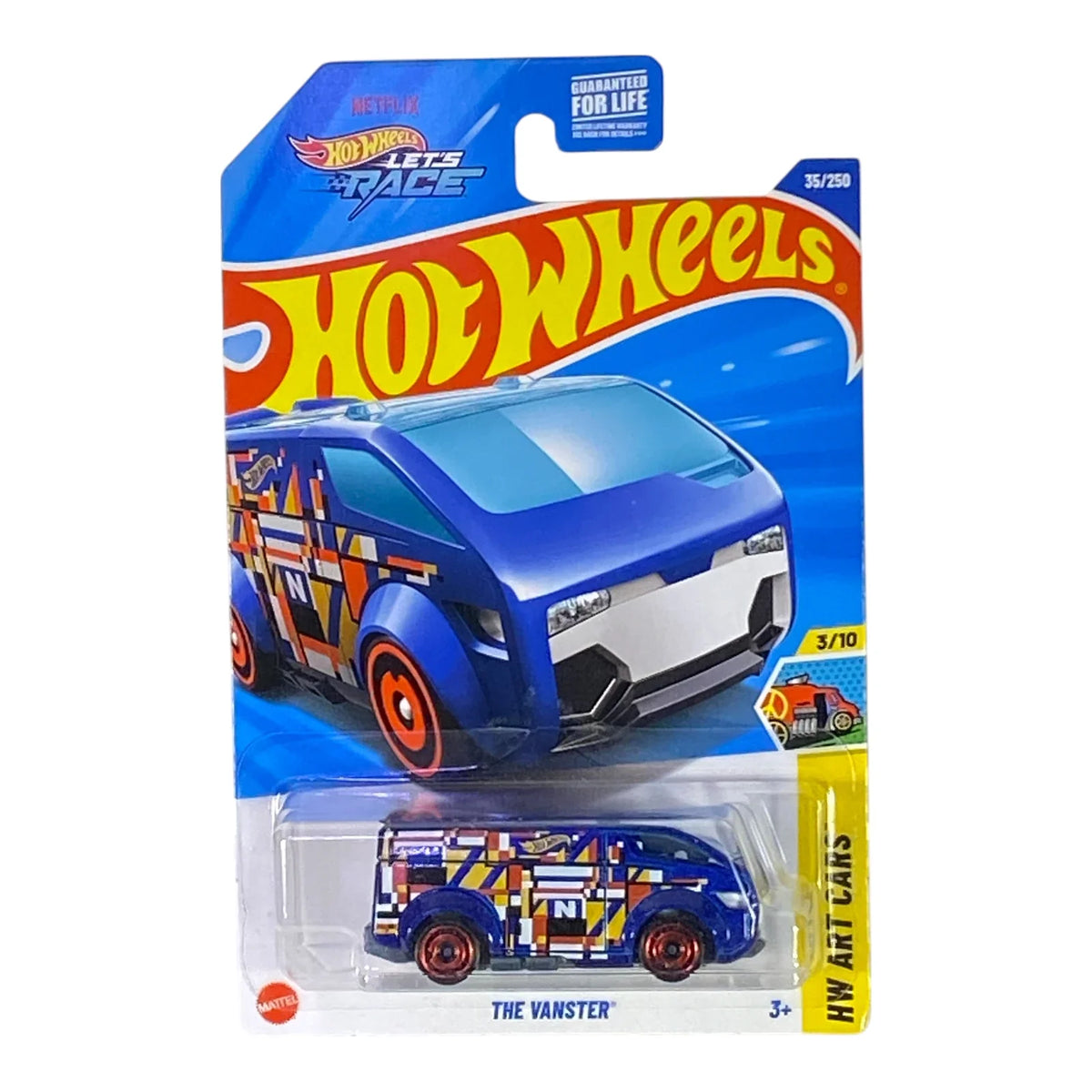 Hot Wheels The Vanster | Art Cars Series 3/10