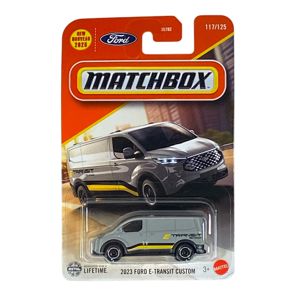 Matchbox 2023 Ford E-Transit Custom | 2025 Matchbox Series 117/125