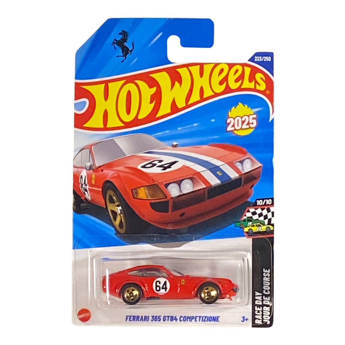 Hot Wheels Ferrari 365 GTB4 Competizione - Race Day / Jour De Course Series 10/10