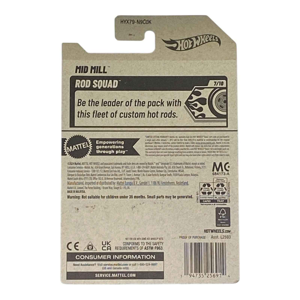 Hot Wheels Mid Mill | Rod Squad Series 7/10