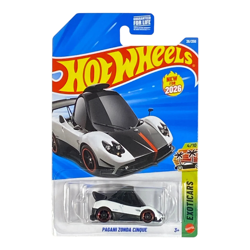 Hot Wheels Pagani Zonda Cinque | Exoticars Series 4/10