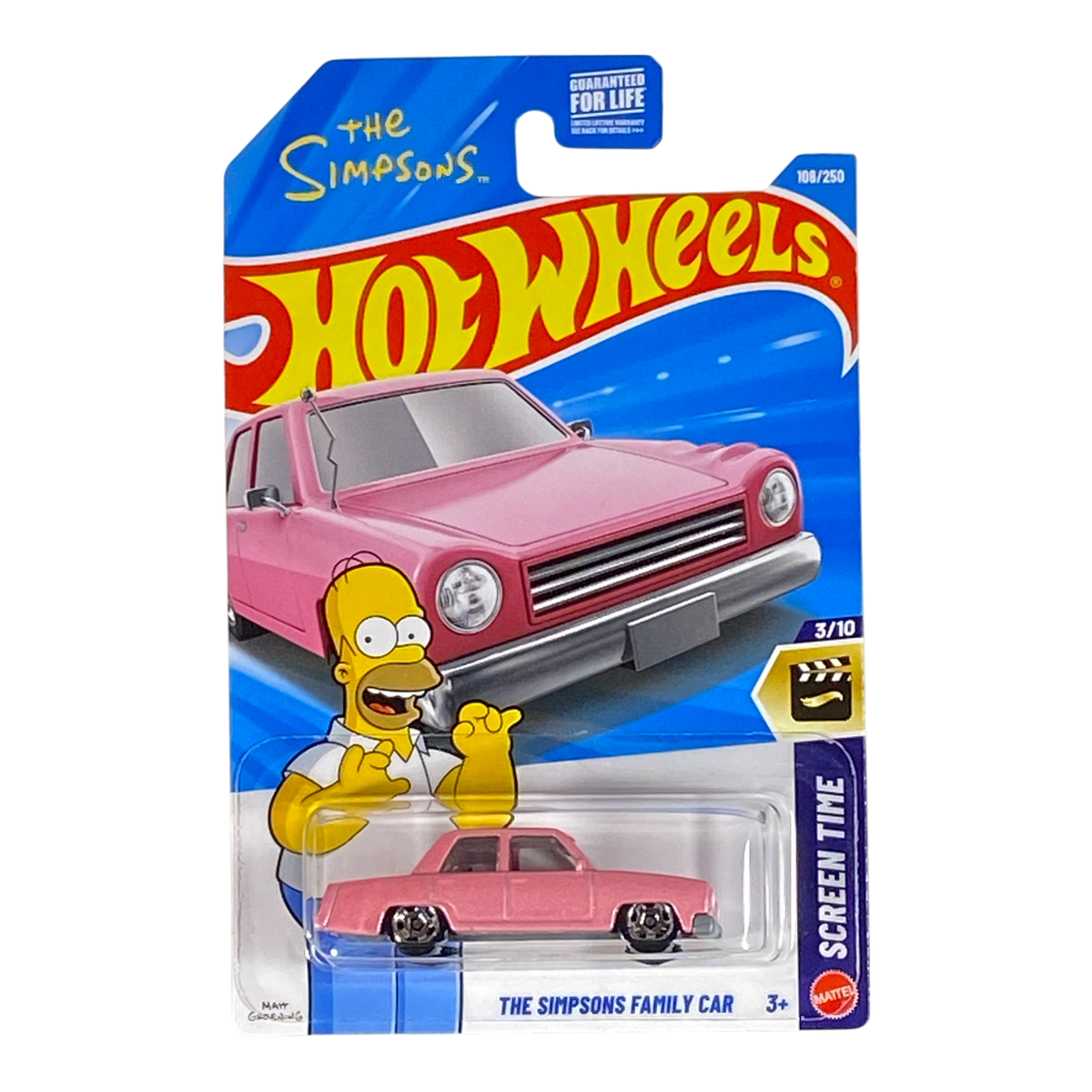 Hot Wheels Simpsons Family Car | Screen Time Series 3/10