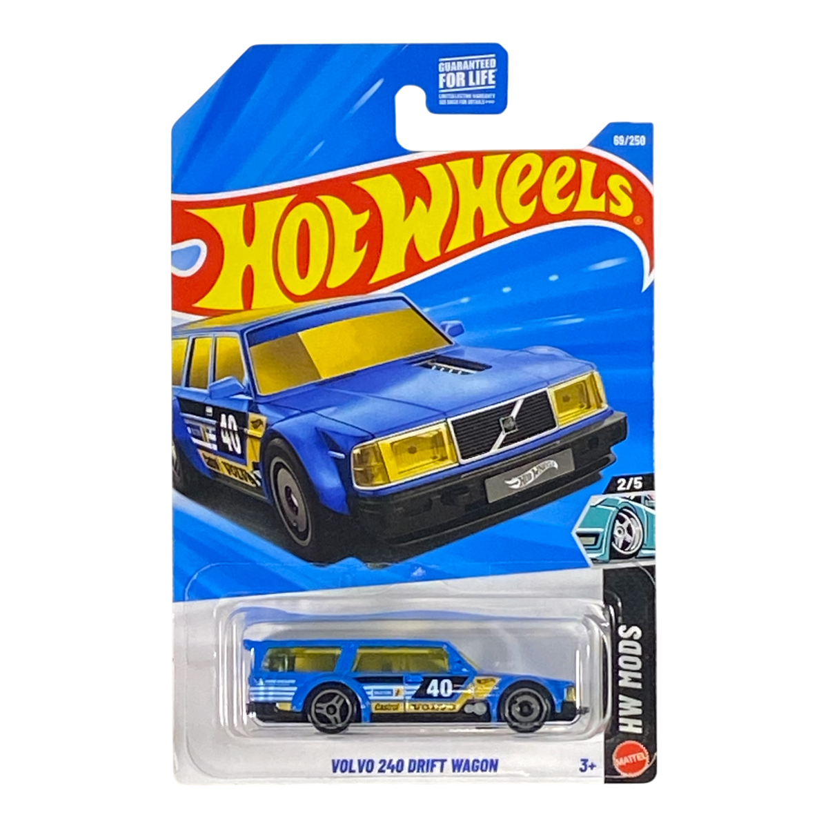 Hot Wheels Volvo 240 Drift Wagon - HW Mods Series 2/5