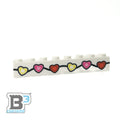 Valentine's Day Lights Custom Printed on 1x8 Brick - B3 Customs
