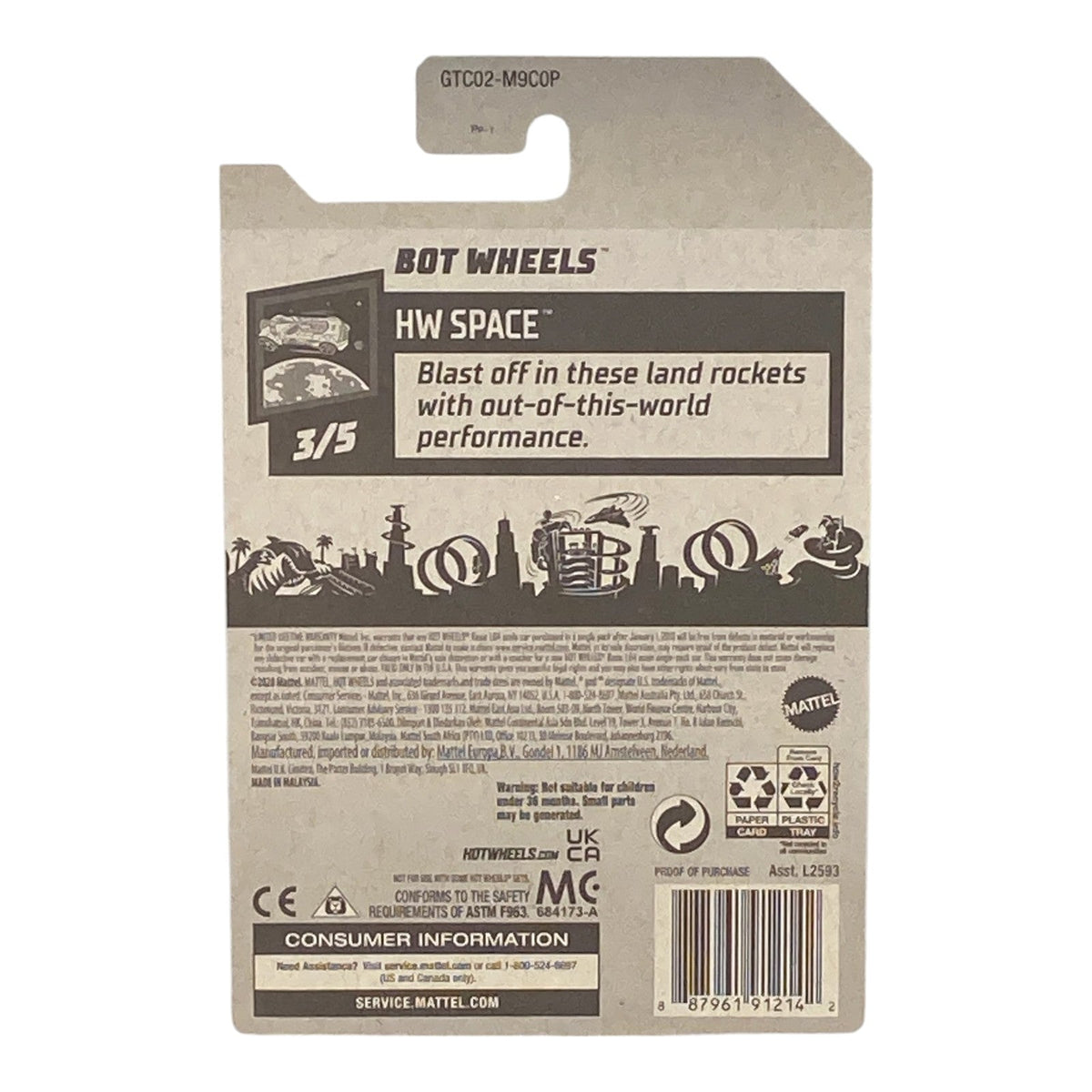 Hot Wheels Bot Wheels | Space Series 3/5