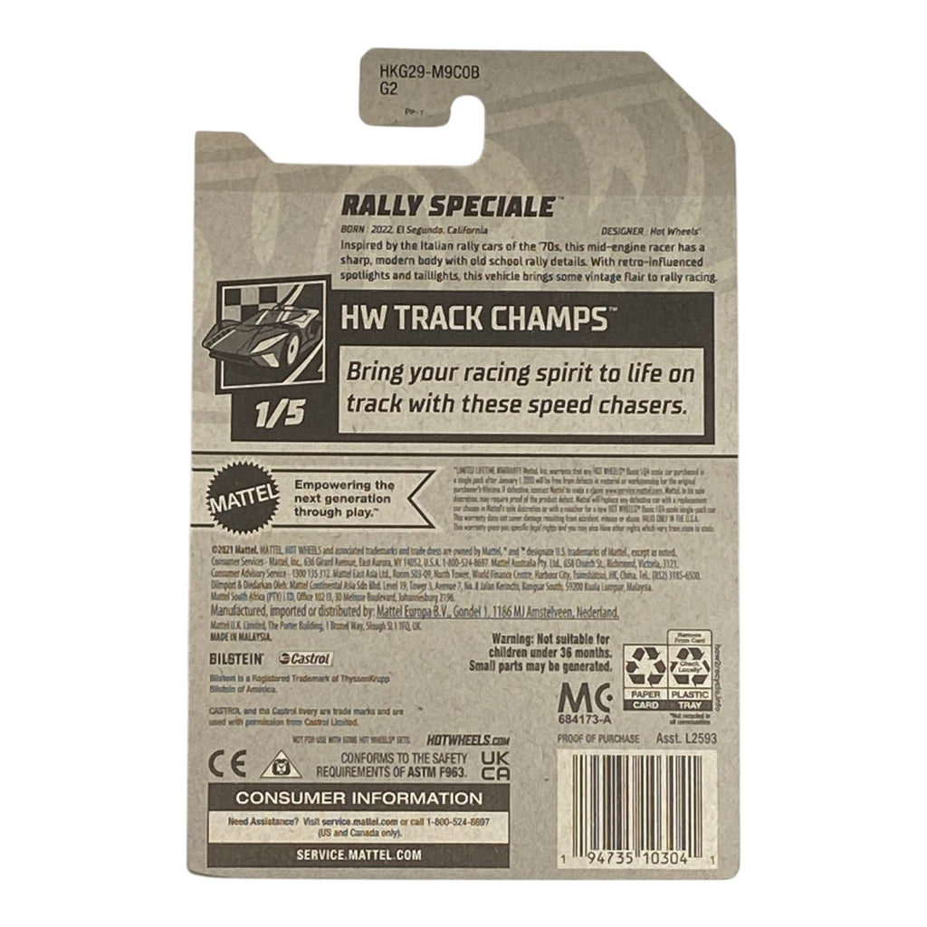 Hot Wheels Rally Speciale | Track Champs Series 1/5