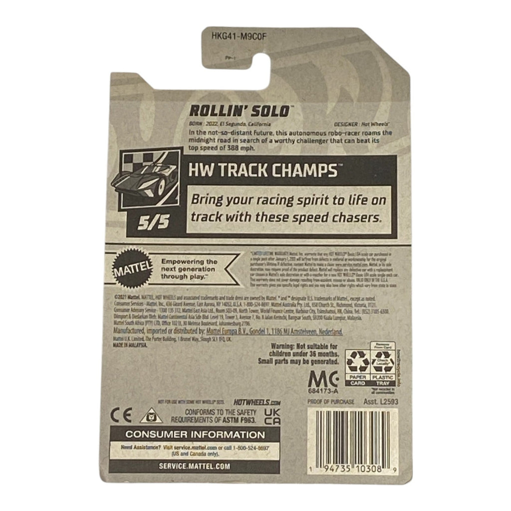 Hot Wheels Rollin' Solo | Track Champs Series 5/5