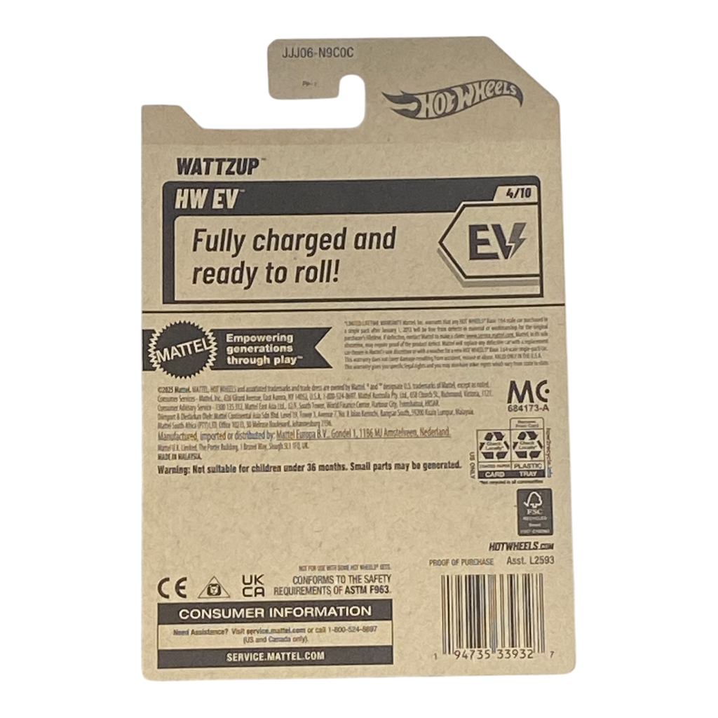 Hot Wheels Wattzup | EV Series 4/10
