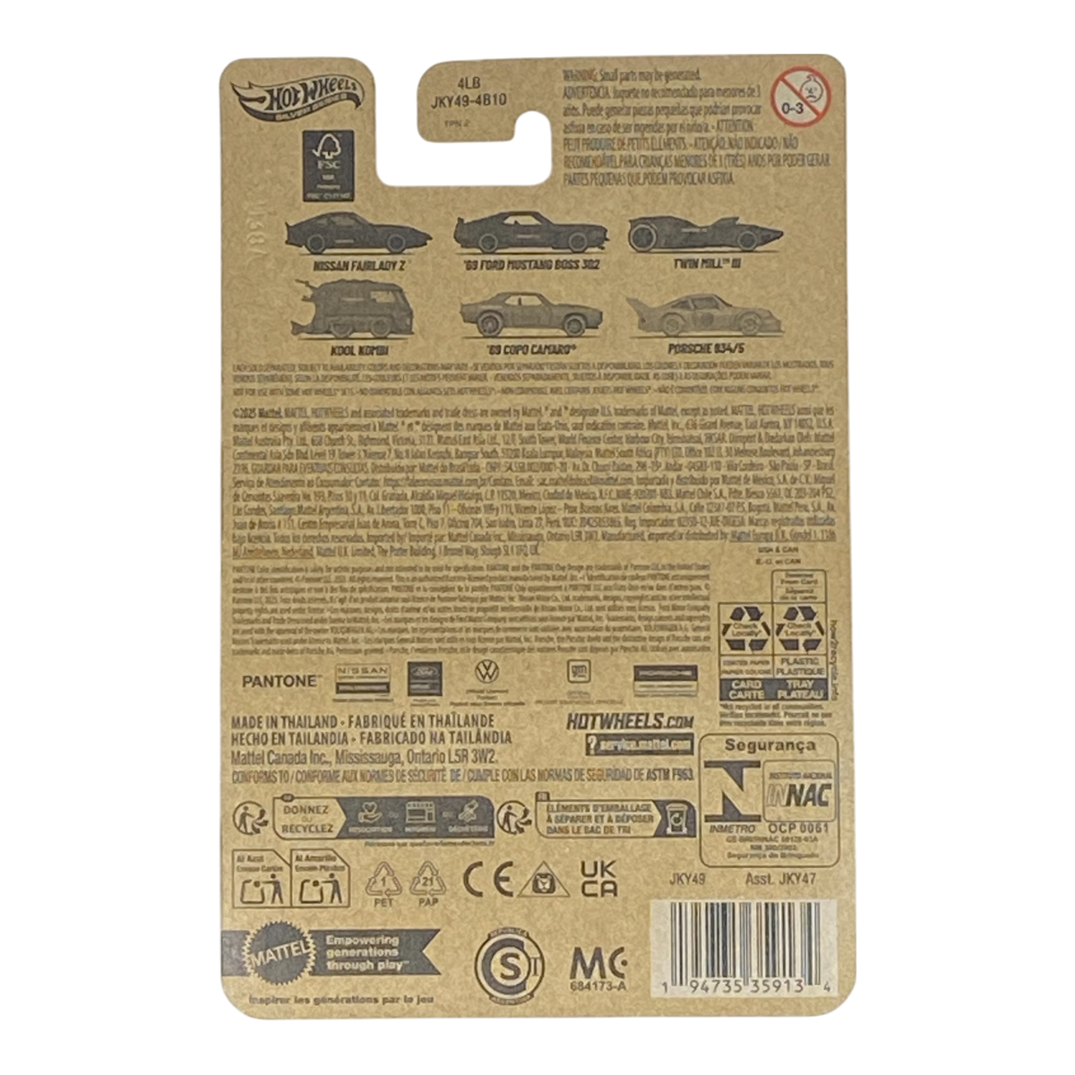 Hot Wheels Kool Kombi - Pantone 021 | Silver Series 4/6