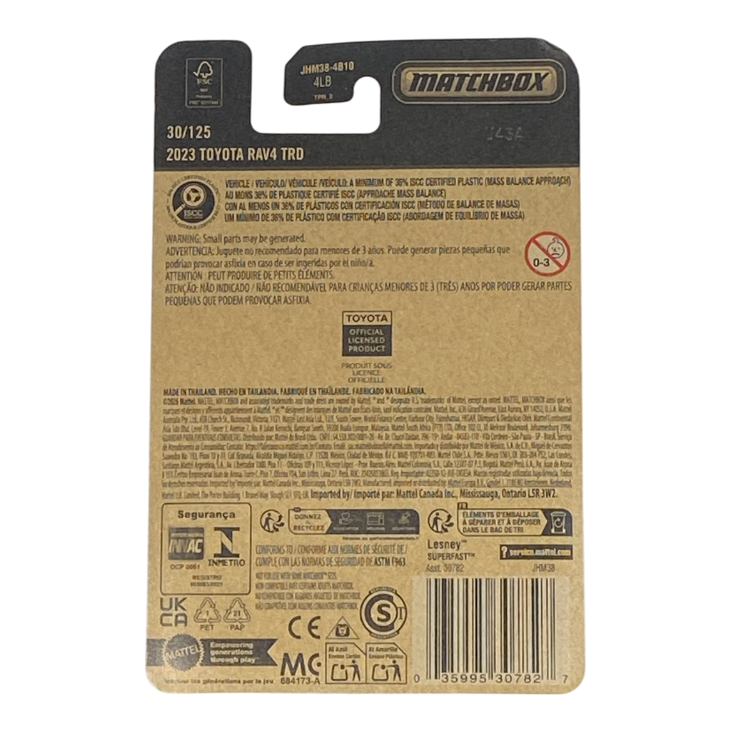 Matchbox 2023 Toyota RAV4 TRD | 2026 Matchbox Series 30/125