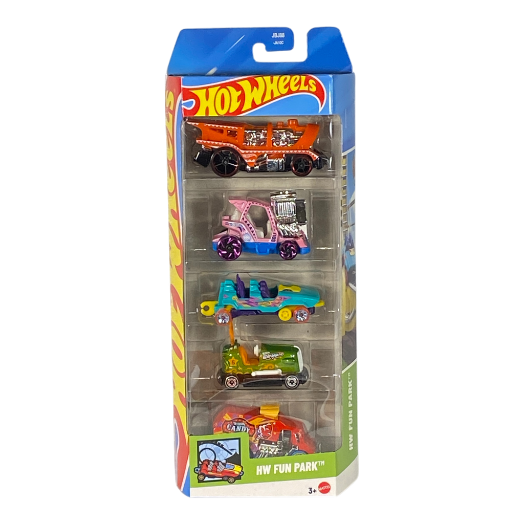 Hot Wheels Fun Park | 5 Pack Edition