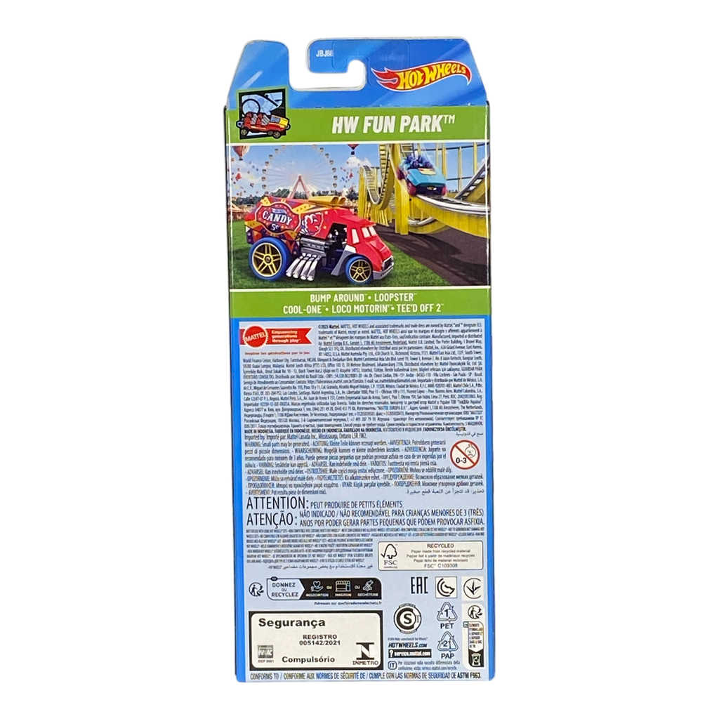 Hot Wheels Fun Park | 5 Pack Edition