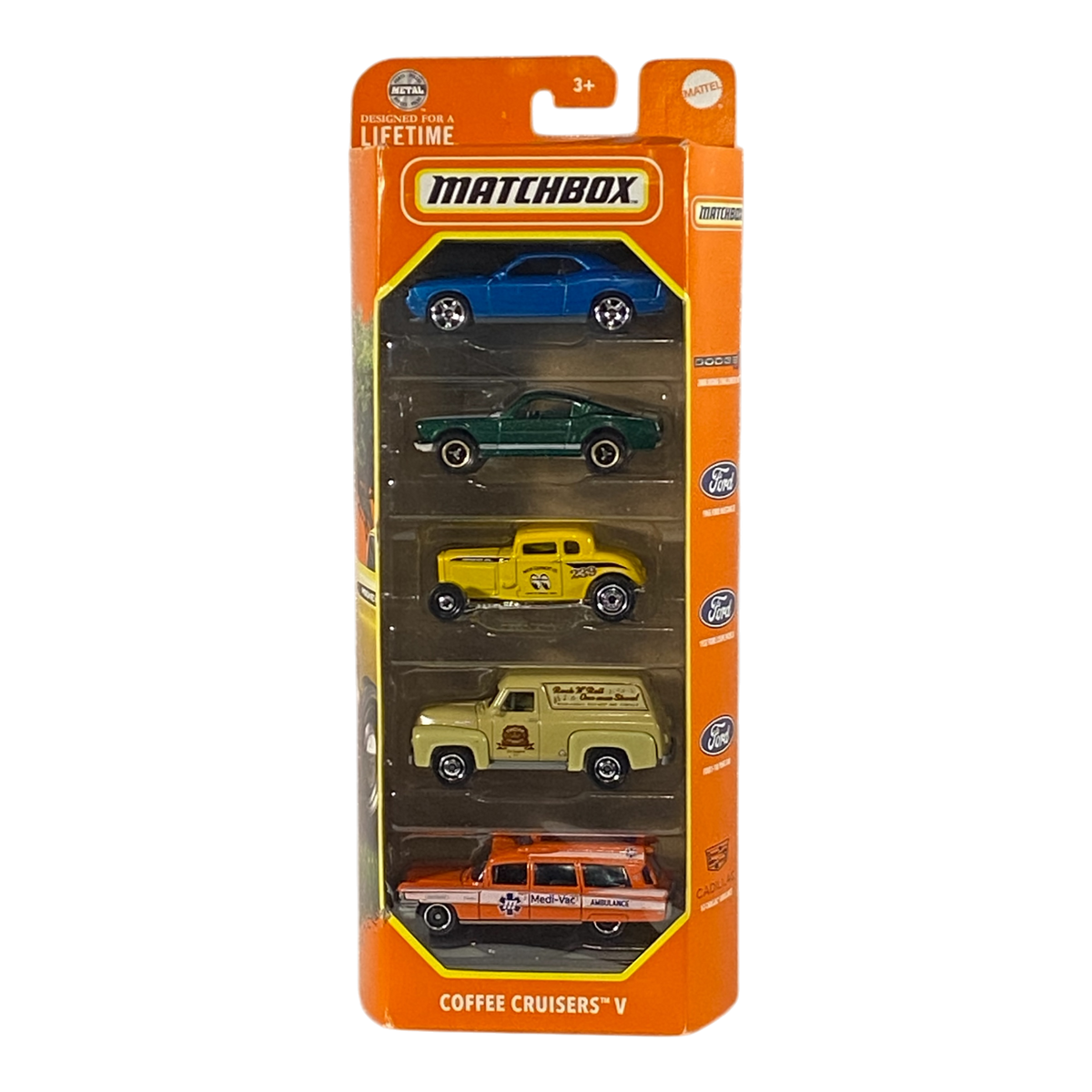 Matchbox Coffee Cruisers V | 5 Pack Edition