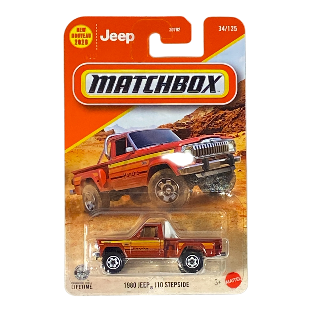 Matchbox 1980 Jeep J10 Stepside | 2026 Matchbox Series 34/125