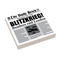 Blitzkreig (London Invasion) WW2 Newspaper (2x2 Tile)