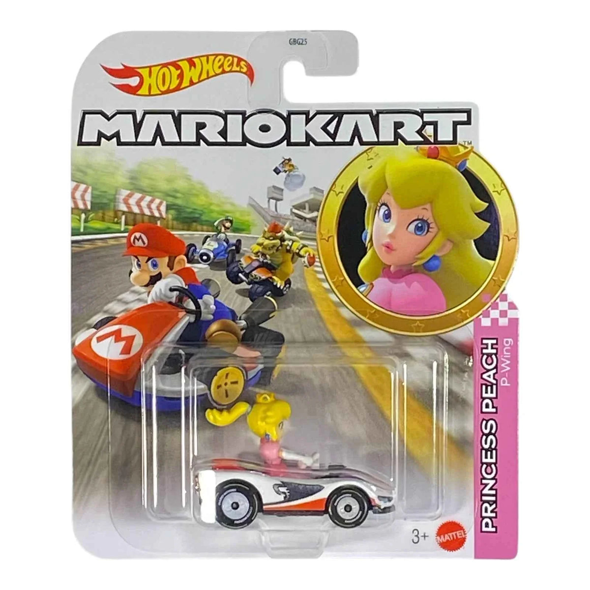 Hot Wheels MarioKart Peach P-Wing Vehicle