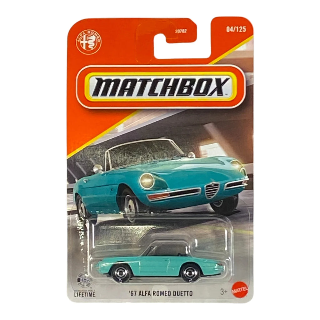 Matchbox '67 Alfa Romeo Duetto | 2026 Matchbox Series 04/125