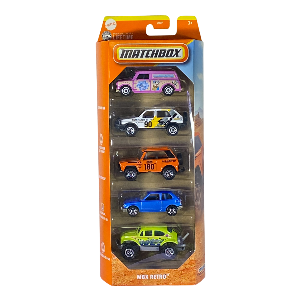 Matchbox MBX Retro 5 Pack Die-Cast Set