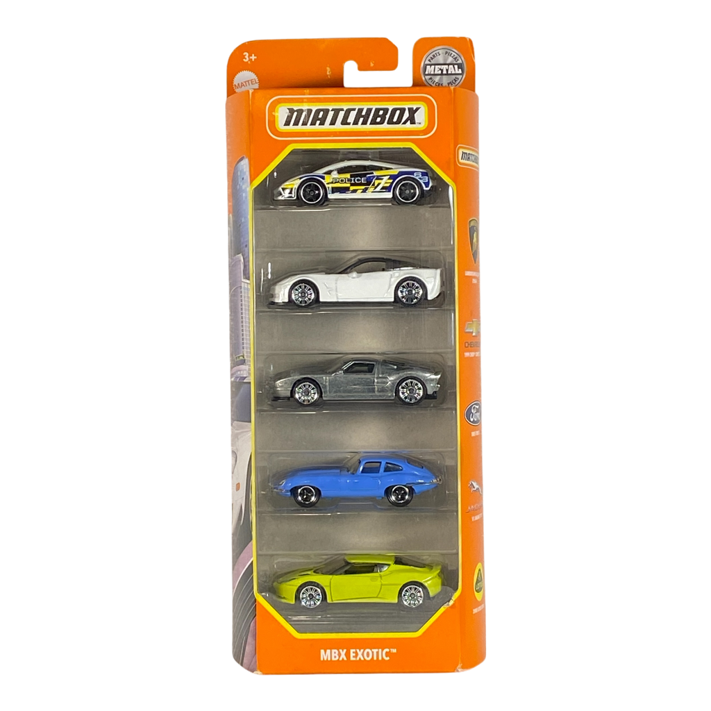 Matchbox MBX Exotic | 5 Pack Edition